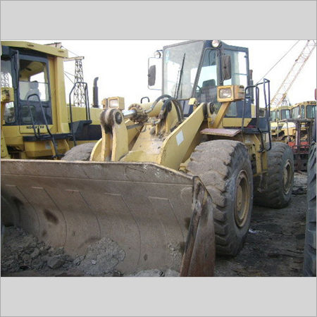 Yellow Komatsu And Kawasaki Used Track Loader