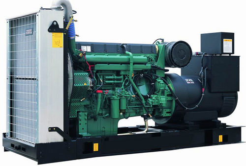 Black Volvo Engine Series Diesel Generator Set