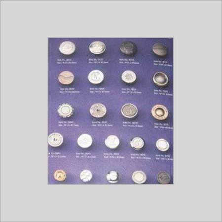 Metal Buttons - Customizable High-Quality Metal Buttons , Perfect for Jeans and Shirts in Various Shapes and Sizes