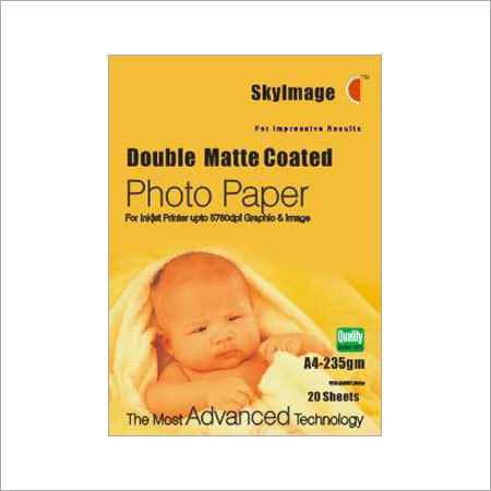 235g Inkjet Double Side Matte Coated Photo Paper