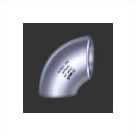 Silver 90 Deg Stainless Steel Elbow