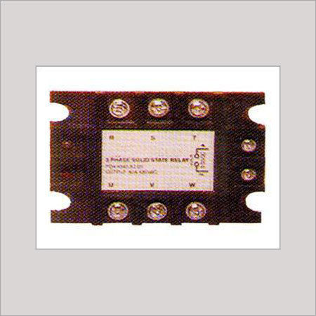 Three Phase Solid State Relay - 15-70 Amps Load Current, 400V Rms Photo-Isolation with LED Display