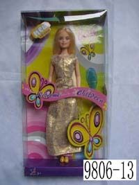 Light Weighted Brilliant Look Barbie Doll