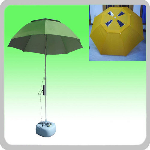 Yellow And Green Ideal Range Solar Umbrella