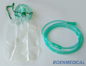 Green Light Weight Nebulizer Mask