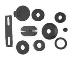 Good Quality Plain Black Rubber Washers