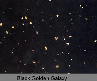 Black Galaxy Granite Slab