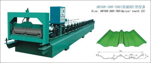 Green Long-Span Roof Panel Roll Forming Machine