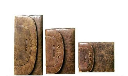 Brown Pure Genuine Leather Wallet