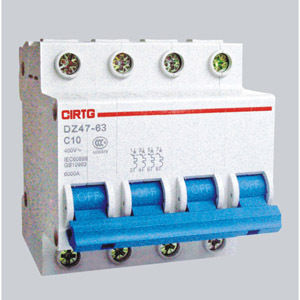 White-Blue Reliable Performance Circuit Breaker