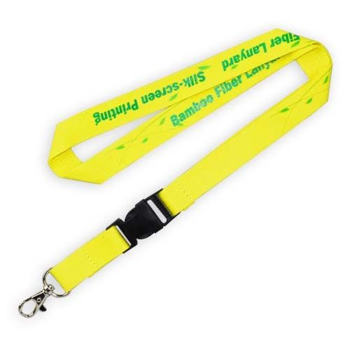 Bamboo Fiber Printed Lanyard Light Weighted