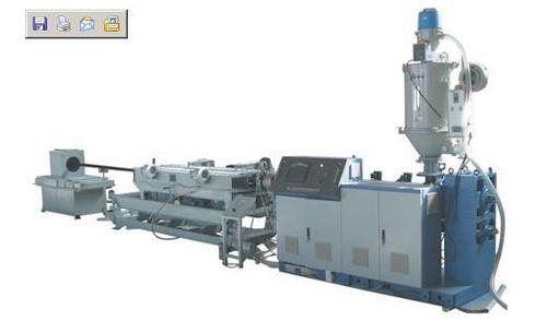 Blue-Gray Double-Wall Corrugated Pipe Extrusion Line