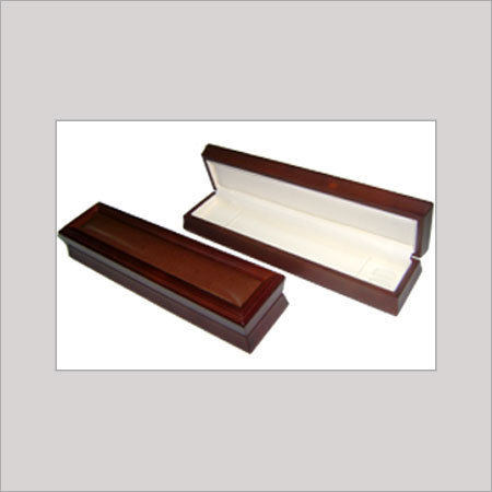 Imported Wood Leather Chain/bracelet Jewellery Box