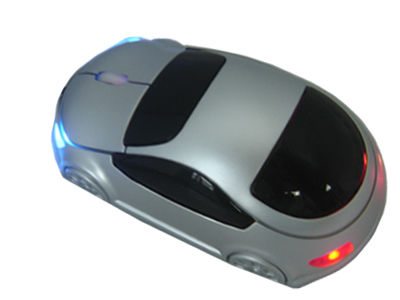 Silver 3D Optical Computer Mouse