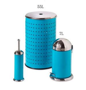 Blue Laundry Bin Set