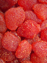 Red Sweet Taste Dried Strawberry