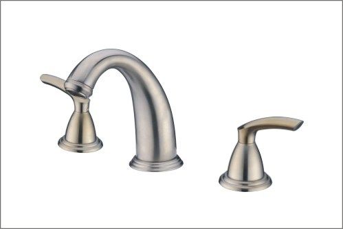 Bath Hardware Sets Two Handle Washbasin Mixer