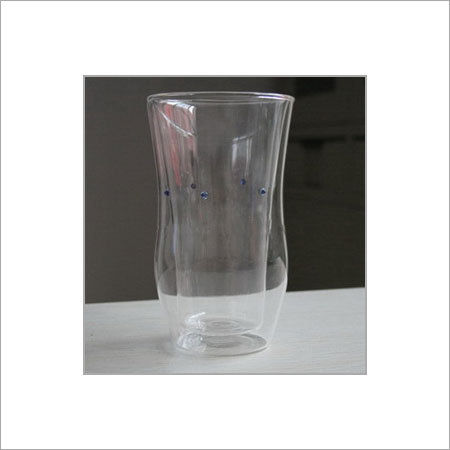 Glass Double Wall Cup