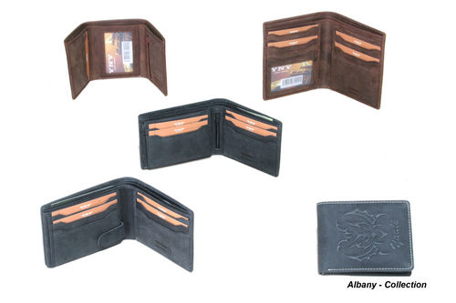 Various Mens Foldable Leather Wallet