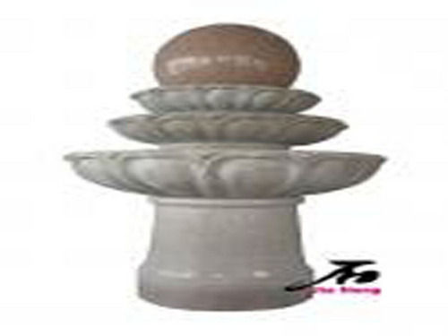 White Outdoor Garden Water Fountain