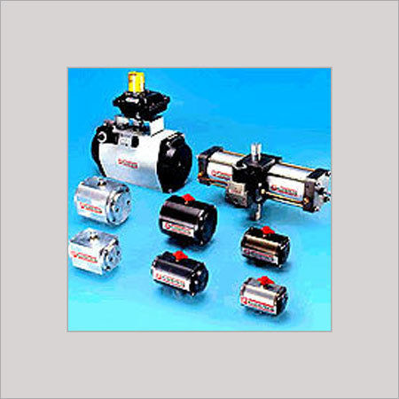 Pneumatic Rotary Actuator - Double Acting & Single Acting Spring Return, 90 Deg Rotation with High Torque & Durability, ISO Standard with Namur Mounting