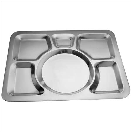Stainless Steel Rectangular Partition Tray