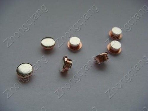 Tri-Metal Contact Rivets