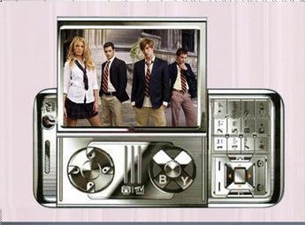 Silver Dual Sim Card Cell Phone With Tv Function