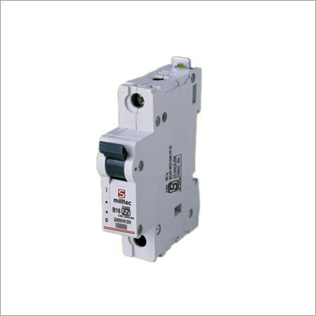 White Electrical Miniature Circuit Breaker