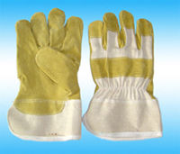 Pig Split Leather Gloves Size: Standard