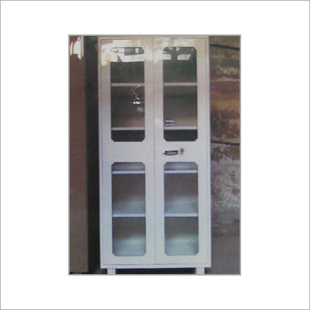 GLASS DOOR STEEL ALMIRAH