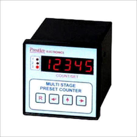 5 Digit Programmable Panel Mounted Electrical Multi Stage Preset Counter