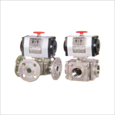 Ball Valve Pneumatic Actuator Operated