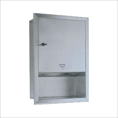 RECESSED PAPER TOWEL DISPENSER