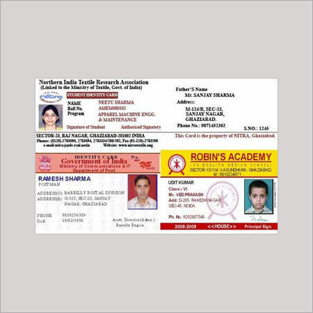 Plastic Identity Cards