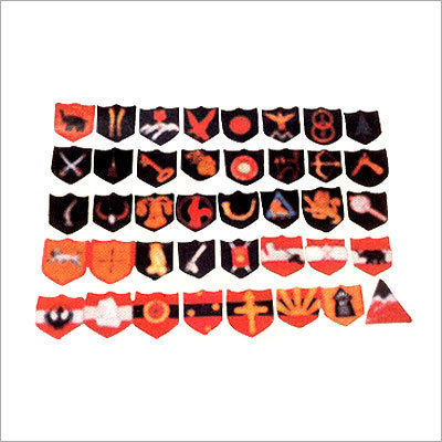 Fabric Made Formation Military Badges - Color: As Per Demand