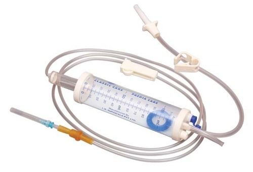 Measure Volume Set for Paediatric Drip