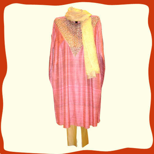 Mens Matka Silk Punjabi Suits