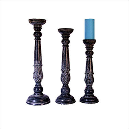 Wooden Candle Stands