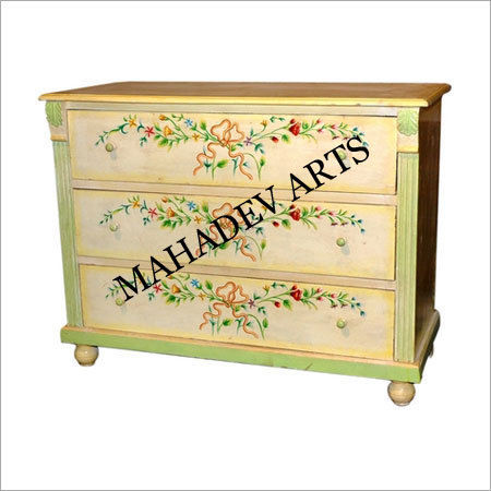 As Per Demand Wooden Painted Side Board