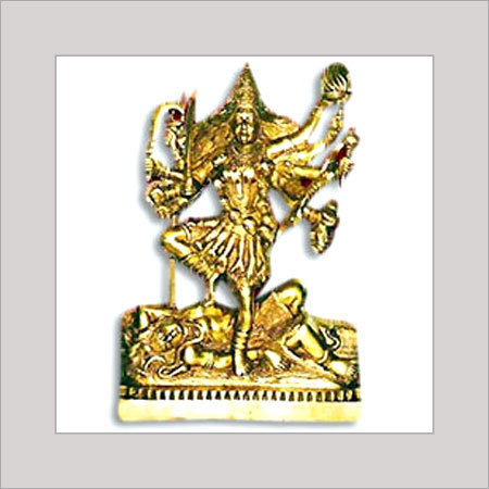 Brass Idol Of Goddess Kali Mata Ji