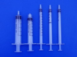 Disposable Medical Syringe Size: 1Ml