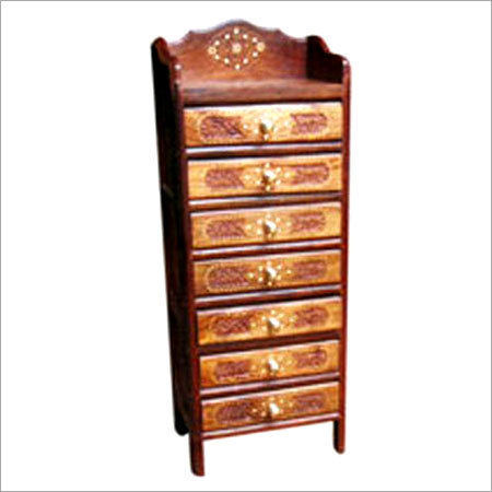 Multilevel Designer Wooden Cabinet