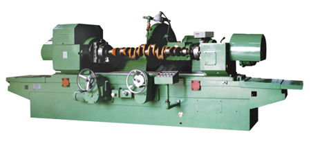 Crankshaft Grinding Machine - Hydraulic Wheel Head, 80mm Spindle Diameter | High Performance, Lower Energy Consumption, High Efficiency, Green Finish, Manual & Powered Operations