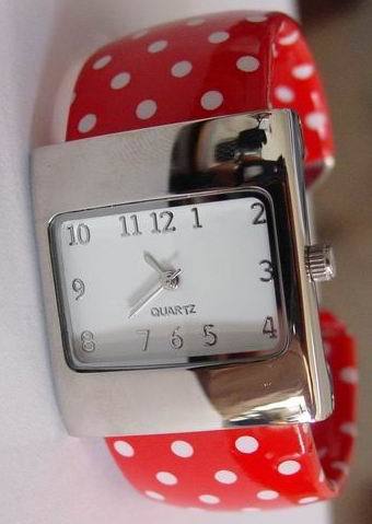 Silver Square Dial Bracelet Watch