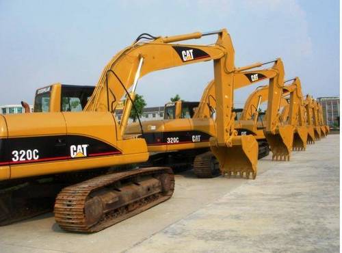 High Efficiency Used Heavy Duty Cat Excavator