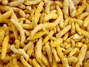 Solid Natural Yellow Turmeric Finger