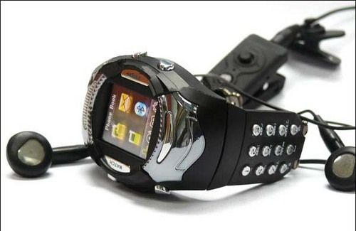 Watch Mobile Phone With Earphone