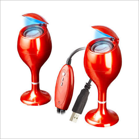 Red Portable Mini Usb Speaker