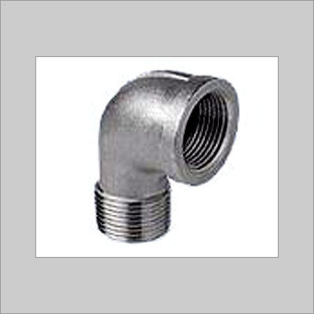 Grey Threaded Street Elbow